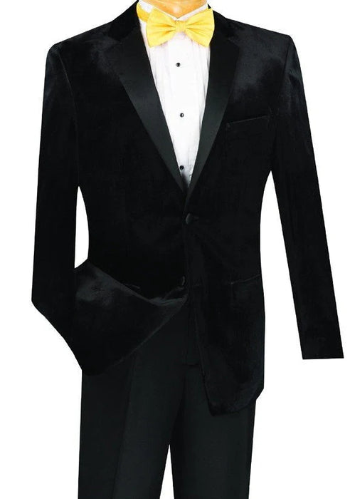 Men's Slim Fit 2 Piece Suit Single Breasted 2 Button Design Smoke