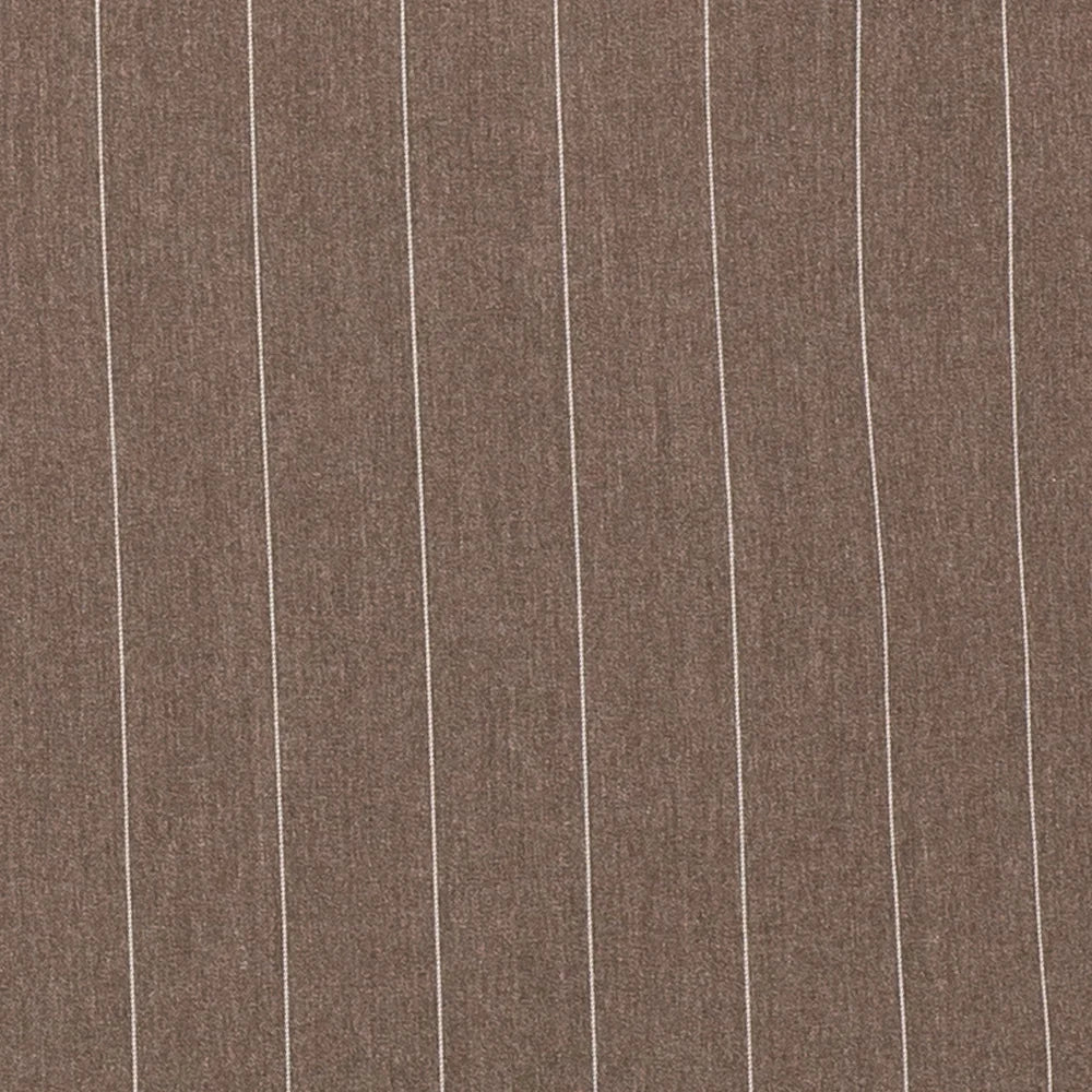 Men's Brown Pinstripe Double Breasted Suit