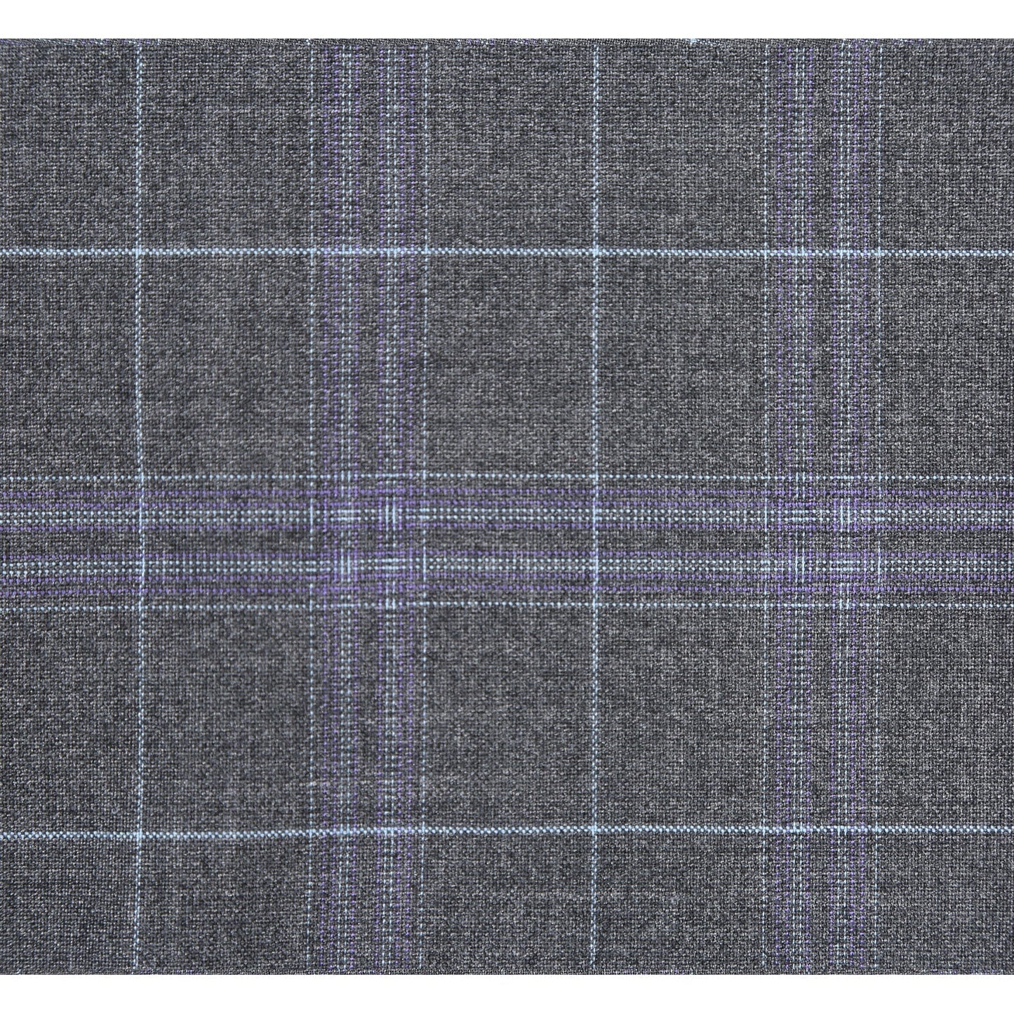 293-25 Men's Classic Fit Checked Suits - Image 11