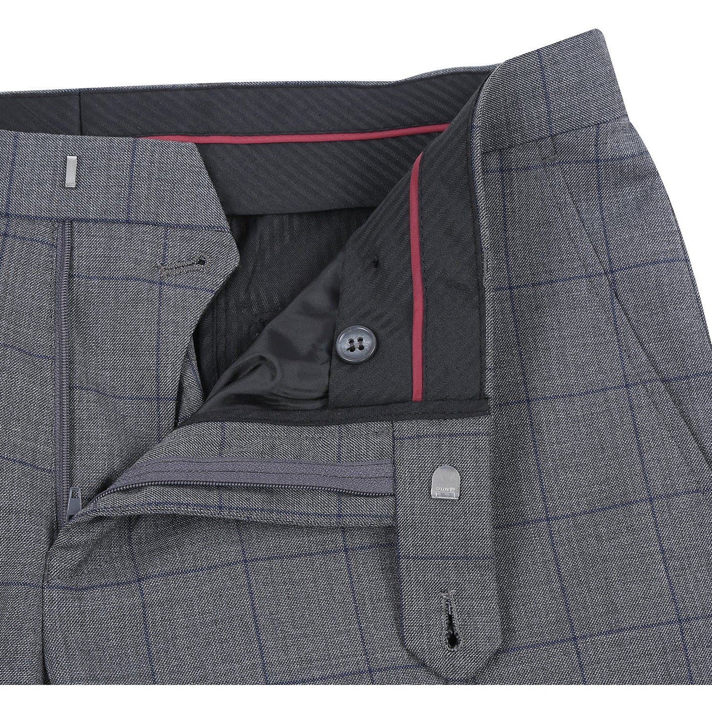 293-44 Men's Double-Breasted New Slim Fit Suits - Image 11