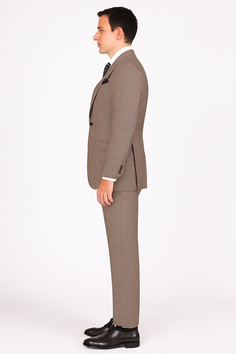 1920's 1930's Vintage Suit - Peak Lapel Suit - Vested Suit - Peak Lapel Double Breasted Suit - Classic Fit Pleated Pants