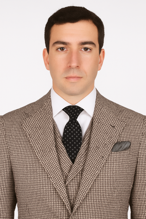 1920's 1930's Vintage Suit - Peak Lapel Suit - Vested Suit - Peak Lapel Double Breasted Suit - Classic Fit Pleated Pants