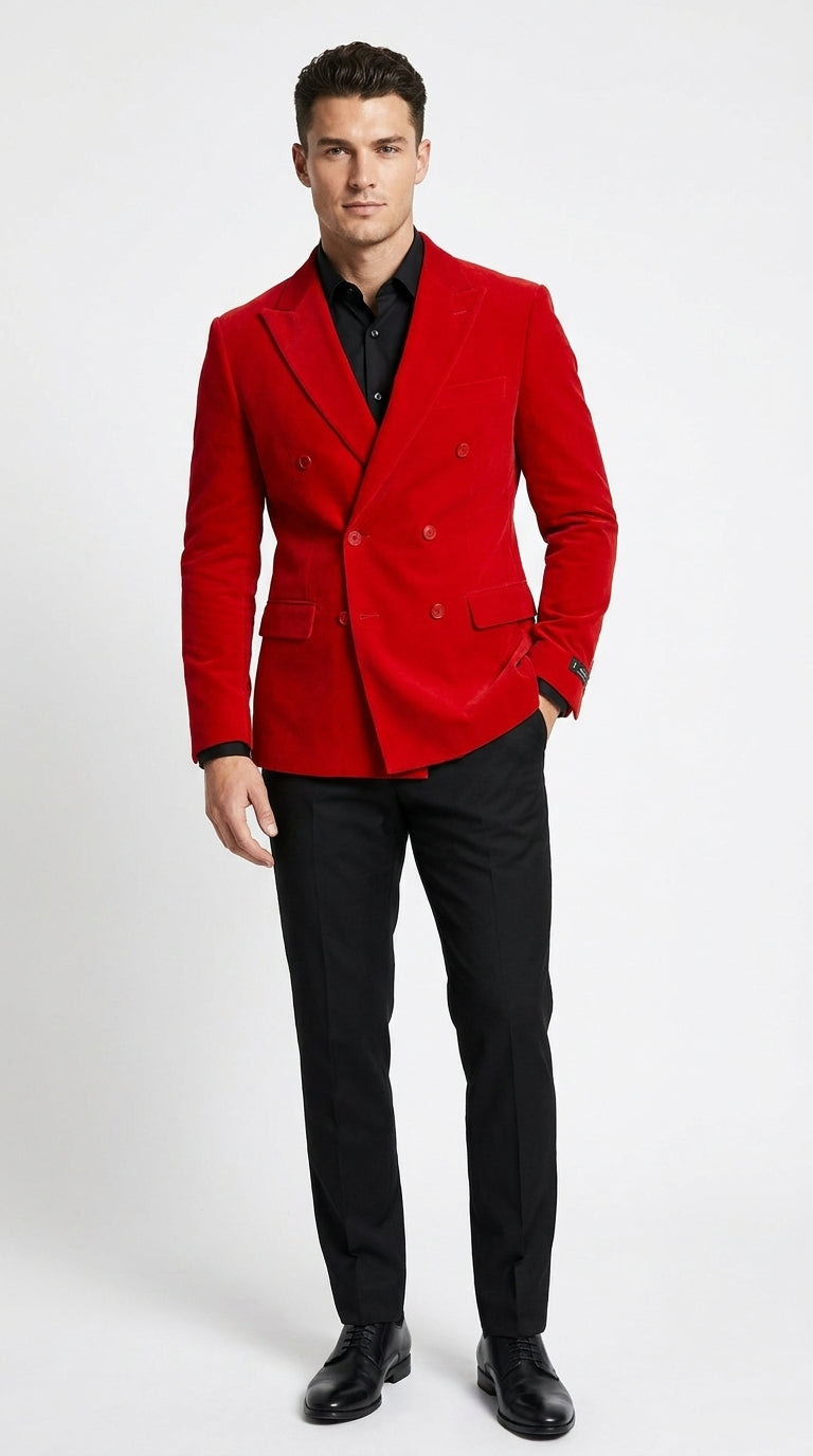 red dress coat for men 34 Men's Double Breasted Blazer – Peak Lapel Wedding, Prom & Party Sport Prom Dresses with Overlay Shoe size:9 D Mens coats come in WH 1/28/26