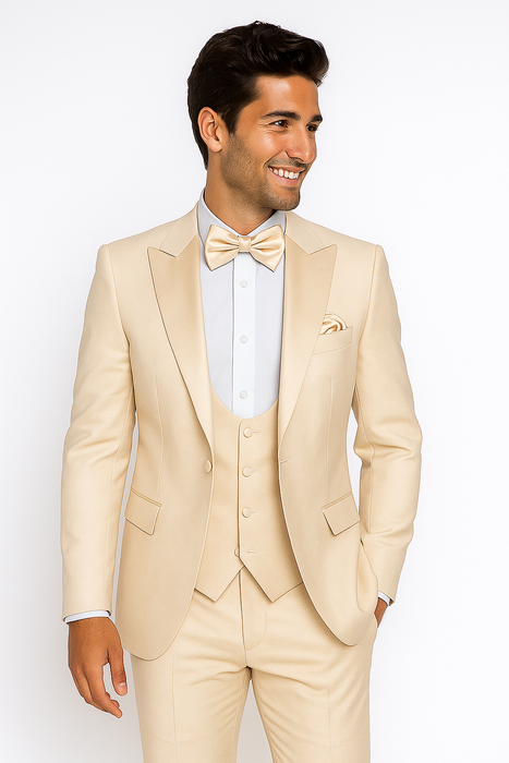 Rossi Man Leo Tuxedo RM1391 – Elegant Slim Fit Tuxedo for Men | Premium Formal Wear