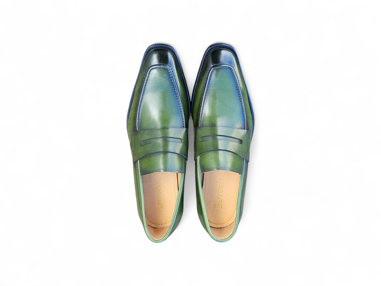Carrucci Patina Finished Penny Loafer
