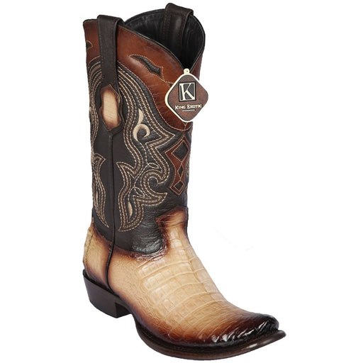 Caiman Belly Cowboy Boots
