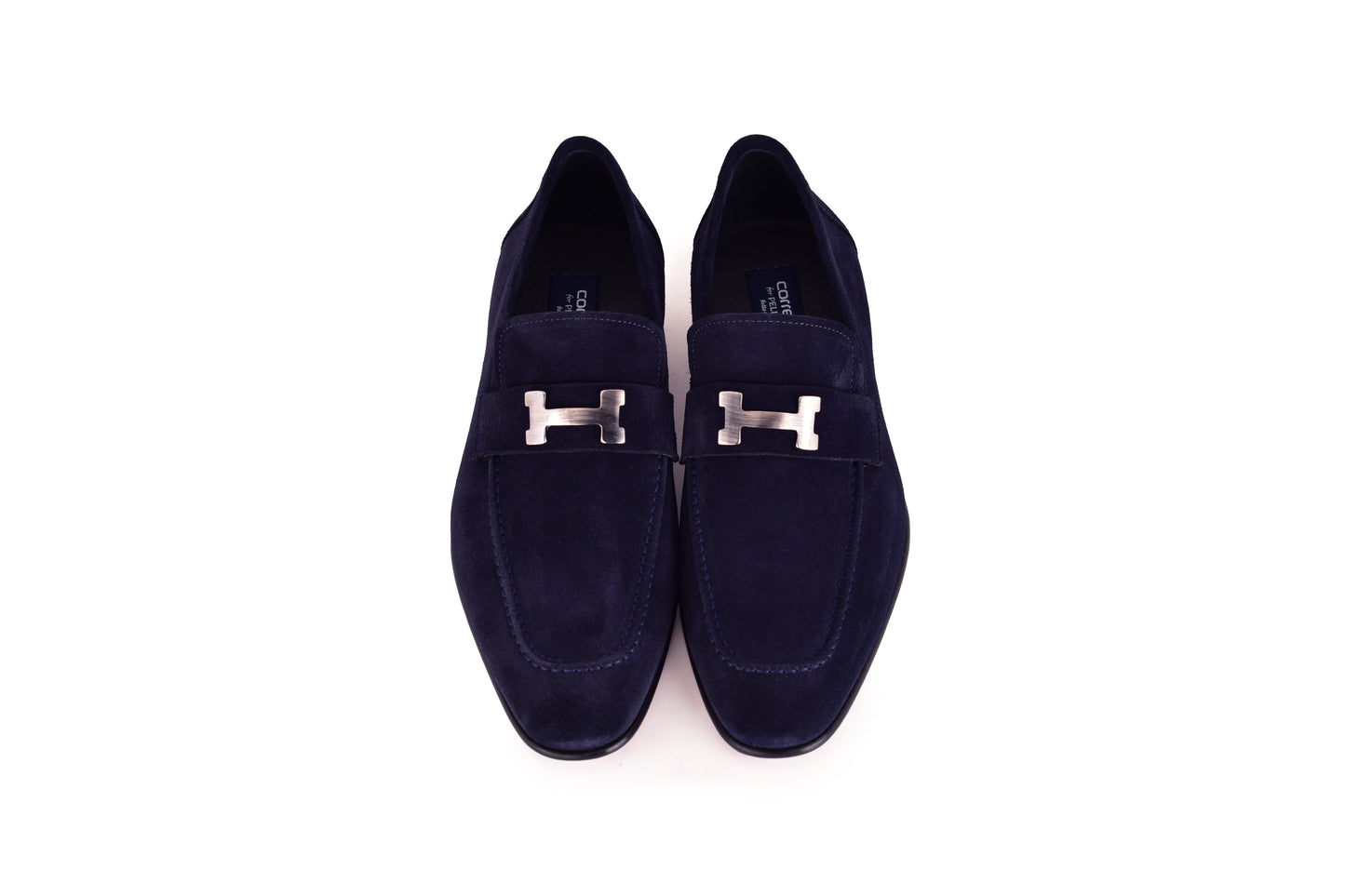 C02005-5760S H buckle Suede-Navy - Image 4