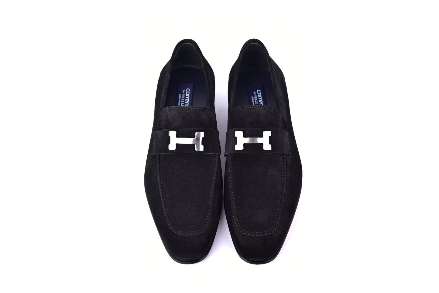 C02003-5760S H buckle Suede-Black - Image 4