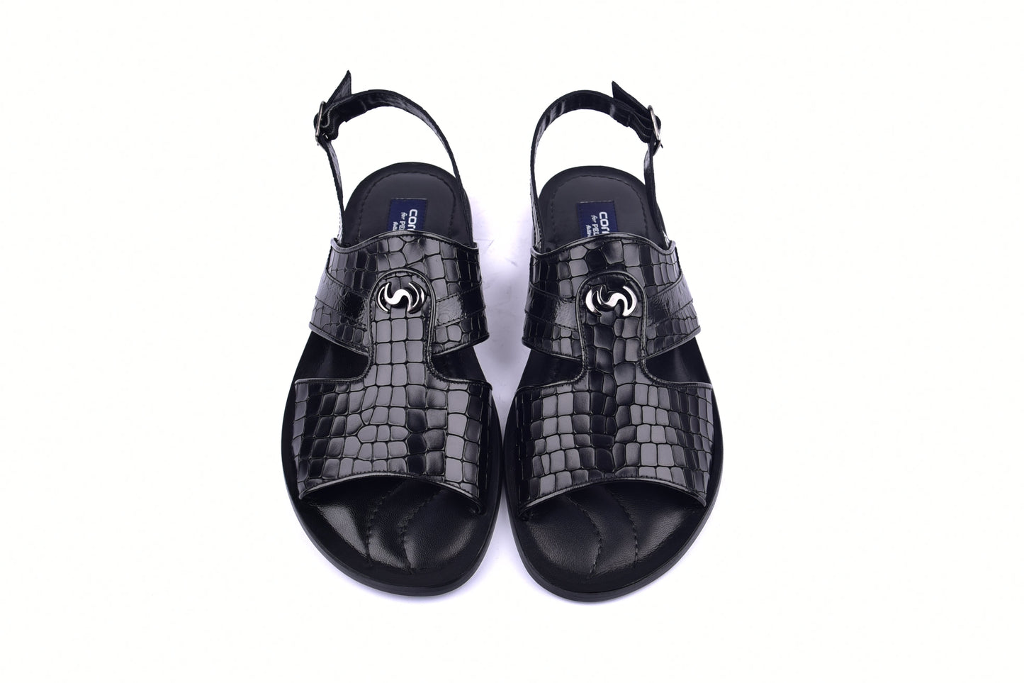 C0074-Corrente 5829S Sandal- Black - Image 4