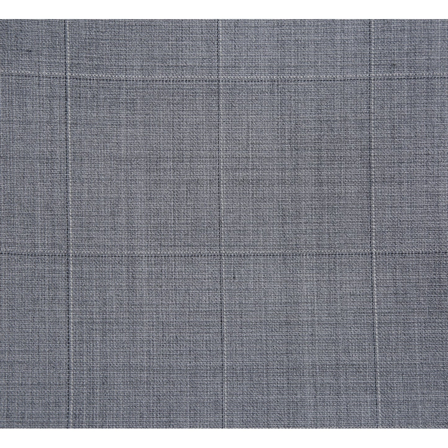 564-1 Men's Classic Fit Wool Blend Stretch Checked Suit - Image 6