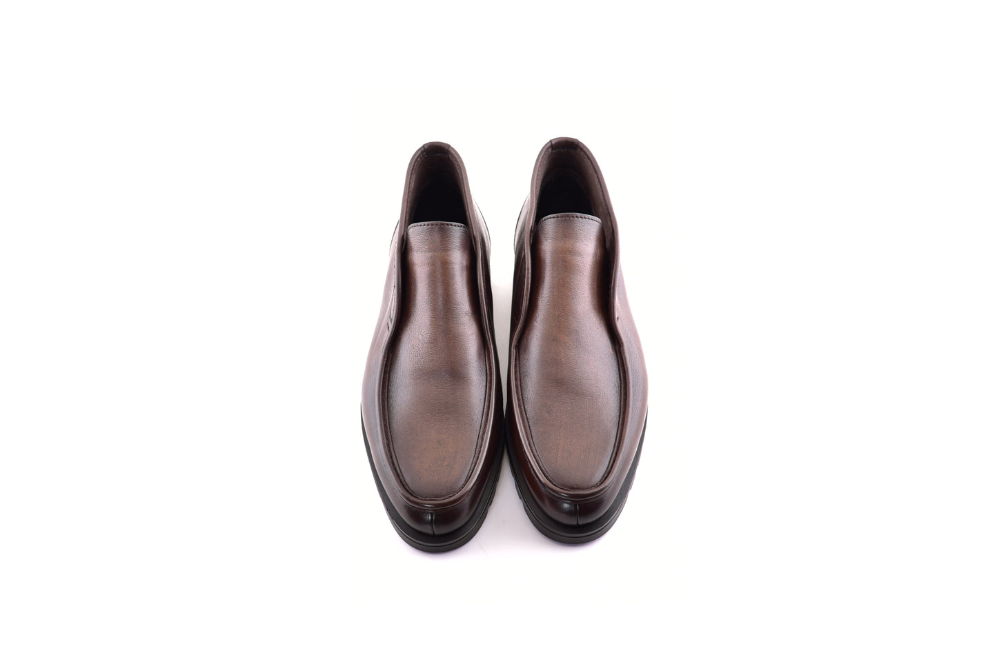 C186-7520 Shearling Lined Chukka Boot-Brown - Image 4