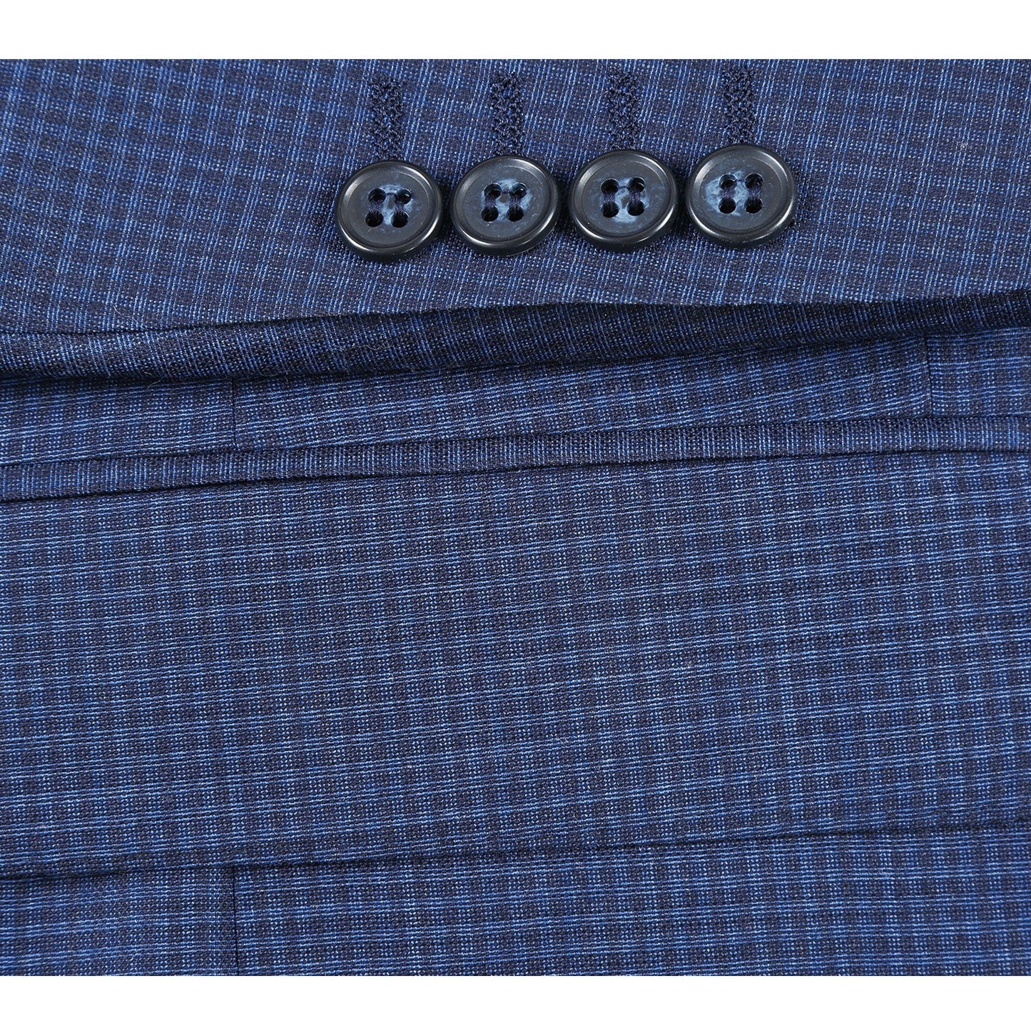 564-4 Men's Slim Fit Wool Suit - Image 7