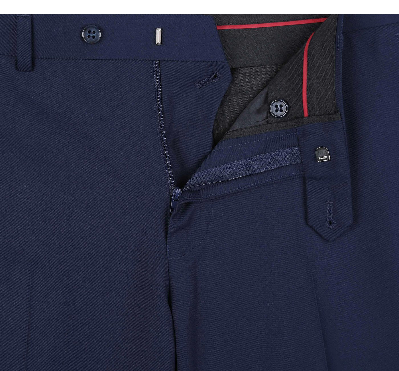 201-18 Men's 2-Piece Slim Fit Single Breasted Notch Lapel Suit - Image 8