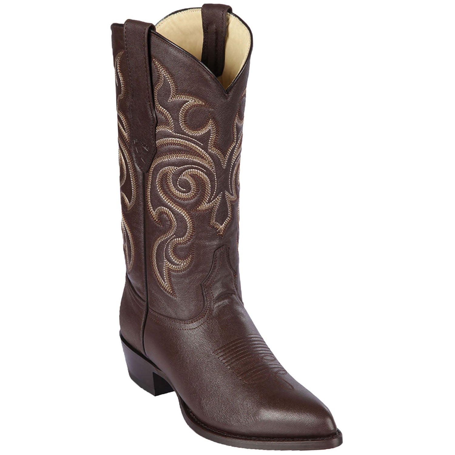 Botas de Cuero de Cabra Vaqueras Puntal