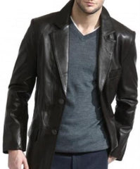 Alberto Nardoni Mens Black Blazer
