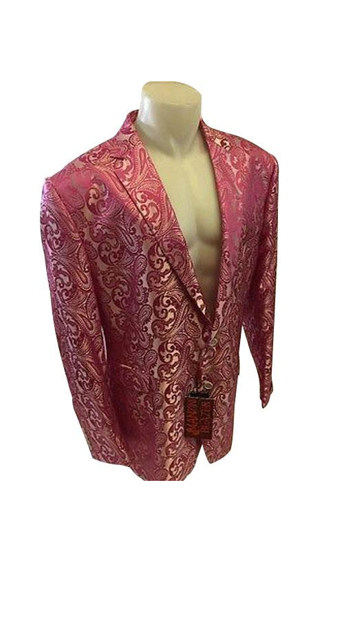 Alberto Nardoni Brand Pink Fuchsia Men'S Blazer (Wholesale Price $95 (12pc&UPMinimum))