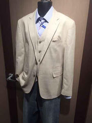 Beige ~ Khaki ~ Tan Men's 2 Button Cheap Priced Designer Fashion Dress Casual Blazer For Men On Sale Vest Sport Jacket Blazer