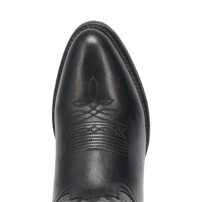 Laredo Birchwood Black Leather Round Toe Boots for Men