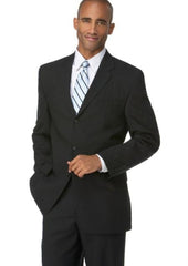 Men's Black 3 Button Polyester affordable Cheap Priced Business Three buttons Suits Clearance Sale online sale
