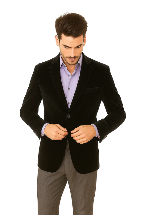 Black Big And Tall Blazers