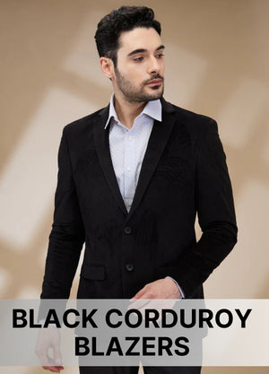 Black Corduroy Blazers