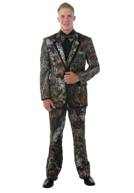 Camo Tuxedo - Camouflage Tuxedos - Camo Wedding Suit