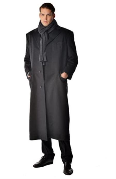 %10 Cashmere Fabric by Alberto Nardoni Bran Percent Cashmere Blend Full Length Men's Long Men's Dress Topcoat - Winter coat - Overcoat - Coat By Lora Piana Fabric