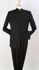 Cheap Plus Size Mens Black Suit For Big Men Online - Big and Tall Sizes
