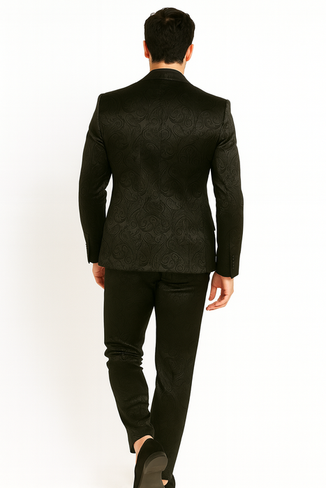 Alberto Nardoni Brand Men's Blazer Black