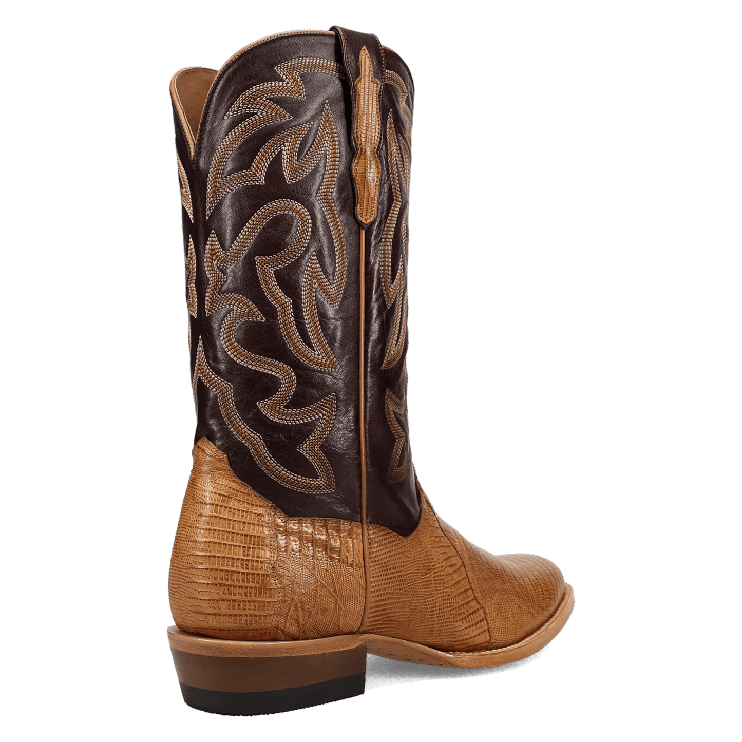 Dan Post Spurline Teju Lizard Boot - Exotic Western Style