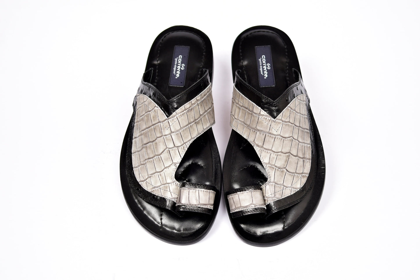 C0061-Corrente 5831 Sandal- Black-Grey - Image 4