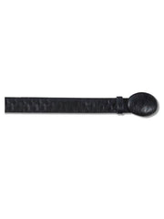 Los Altos Black Genuine Anteater Belt