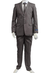 Designer Boys Suit - Light Gray Kids Suits - Children Suit