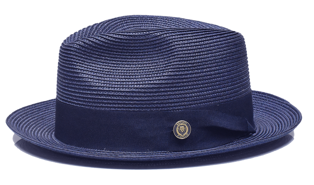Bruno Capelo Francesco Collection Navy Blue Hat