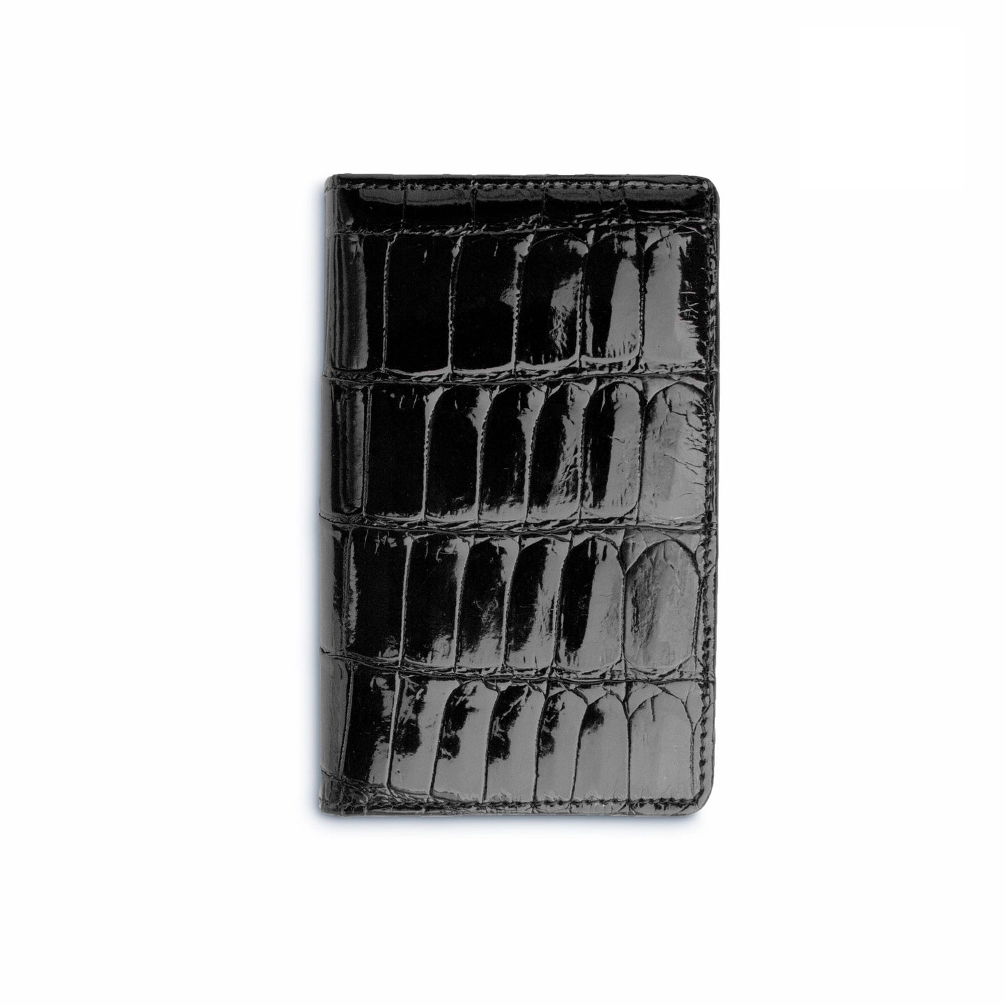 Men's Genuine Exotic Animal Skin Ferrini Hornback Crocodile Card Holder by Ferrini USA - Image 3