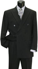 Funeral Attire - Funeral Outfit - Funeral Clothes Double Breasted With 6 Buttons Funeral Suit