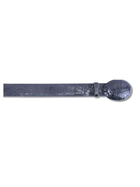 Kenya Gray All-Over Genuine Quality Leather Belt