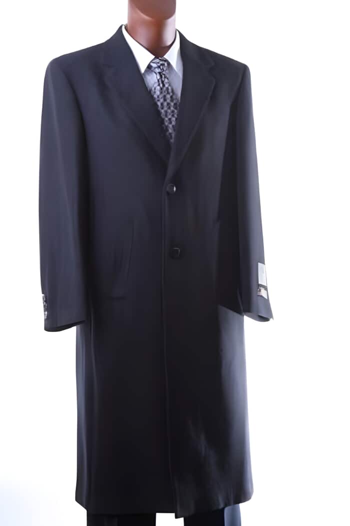 Luxury Wool fabric Hand Reduced Price Ankle length Long men's Dress Topcoat - Winter coat ~ Mens Overcoat