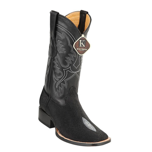 King Exotic Men's Stingray Square Toe Boot PUNTA RODEO