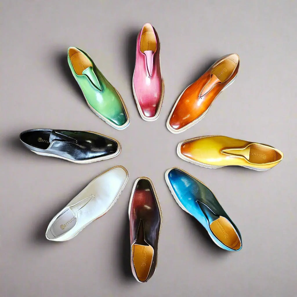 Laceless Loafer with Contrast color lightweight sole - Image 44