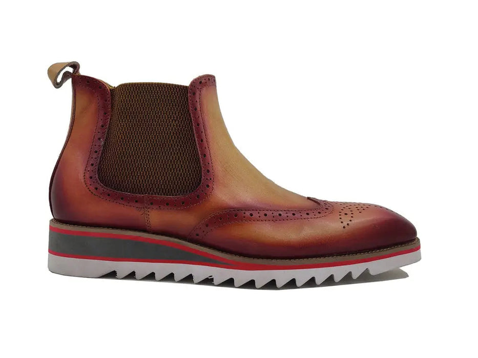 Leather Chelsea Boot With Lightweight Sole
