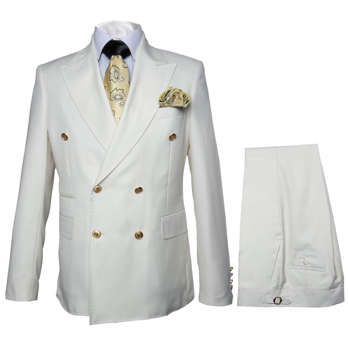 Rossi Man Milano RM1770 – Men's Modern Slim Fit 3-Piece Suit | Formal