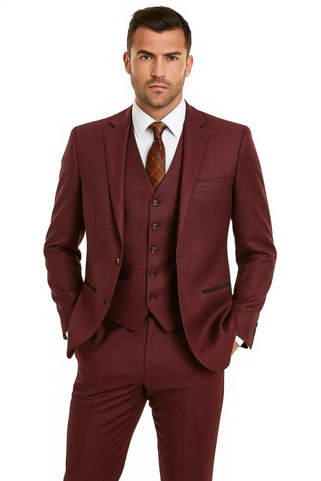 Maroon Suit