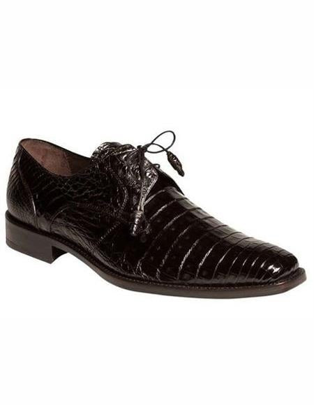 Men'S Black Hand MadeAuthentic Genuine Skin Italian Dress Sneaker Shoes