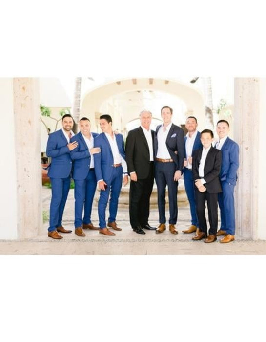 Men'S Beach Wedding Attire Suit Menswears Black ~ Dark Navy Blue ~ Blue $199