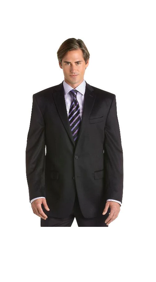 Men'S 2 Button Designer Casual Cheap Priced Fashion Blazer Dress Jacket Black Cashmere Fit Sport Coat Black