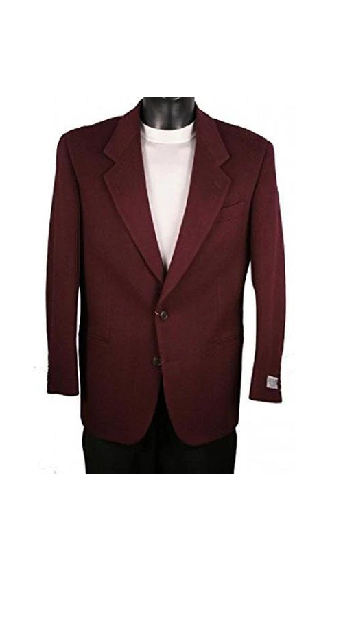 Men's Wine 2 Button Cheap Priced Designer Fashion Dress Casual Blazer For Men On Sale Blazer
