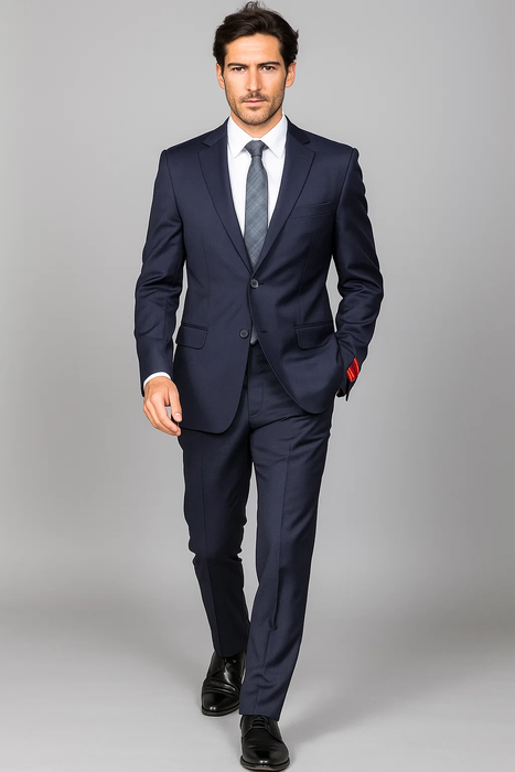 Men's Dark Navy Blue Suit