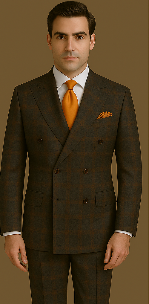 Men’s Rossi Man Milano RM1793 – Modern Formal Suit | Stylish Tailored Attire Modern Fit