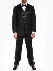 Two Button Classic Tuxedo Black